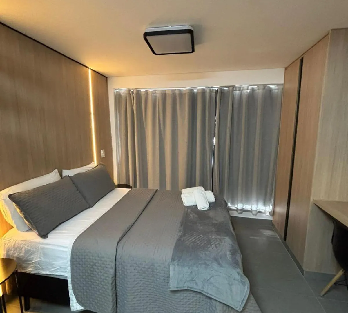 Studio Completo Em Frente Ao Allianz Parque Com 1 Vaga 상파울루 0*,  브라질