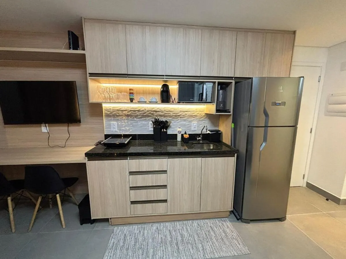 아파트 Studio Completo Em Frente Ao Allianz Parque Com 1 Vaga 상파울루