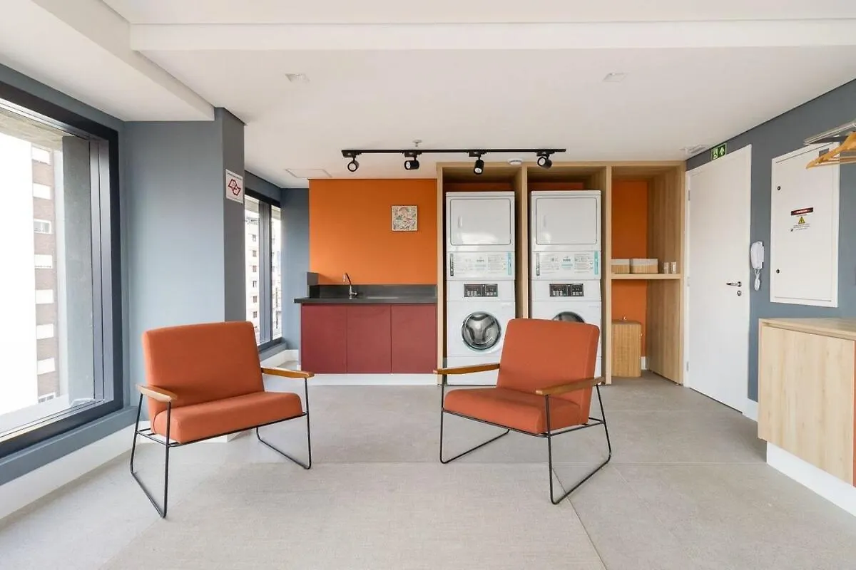 아파트 Studio Completo Em Frente Ao Allianz Parque Com 1 Vaga 상파울루